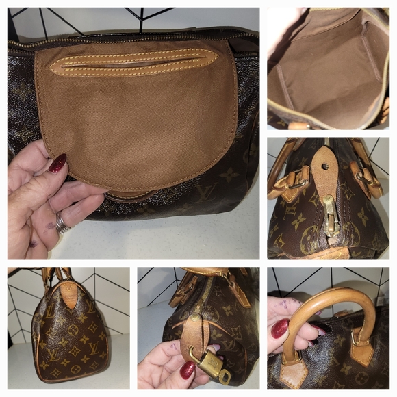 25 SPEEDY Louis Vuitton Monogram 1992 - Picture 8 of 12